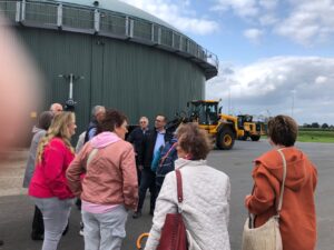 Senioren-Union besucht innovative Biogasanlage in der Samtgemeinde Apensen
